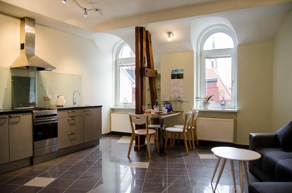 City Inn Riga Apartment, Old Town Panorama View With Parking Luaran gambar
