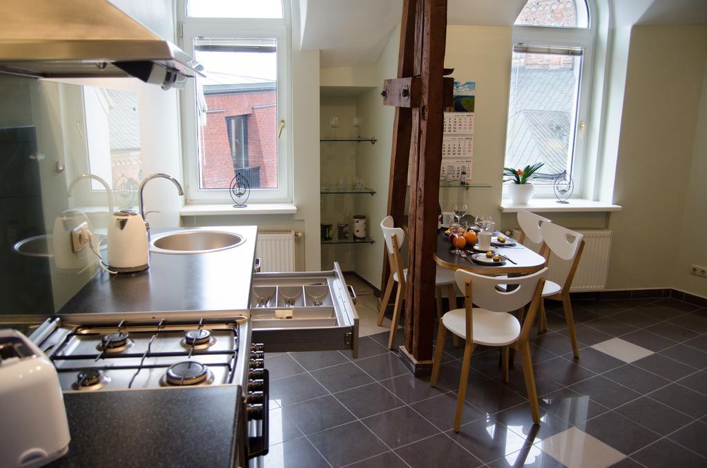 City Inn Riga Apartment, Old Town Panorama View With Parking Luaran gambar